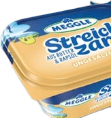 Meggle Feine Butter oder Streichzart