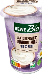 REWE Bio laktosefreier Joghurt mild