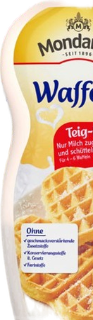 Mondamin Waffelteig