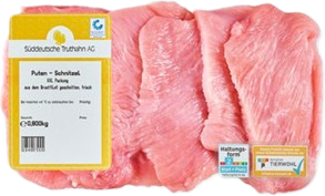 Frische Puten-Schnitzel