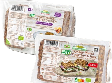 Mestemacher Unser Pures Bio Toastbrötchen